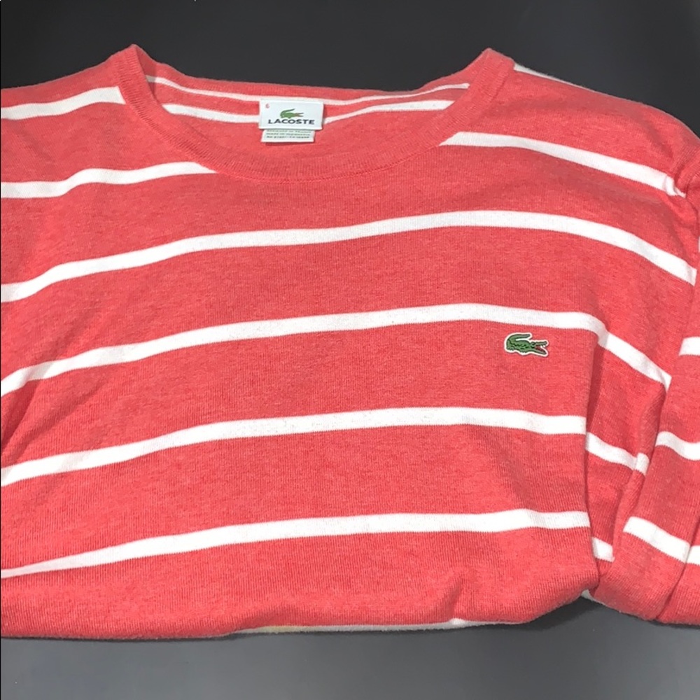 Lacoste crew neck sweater